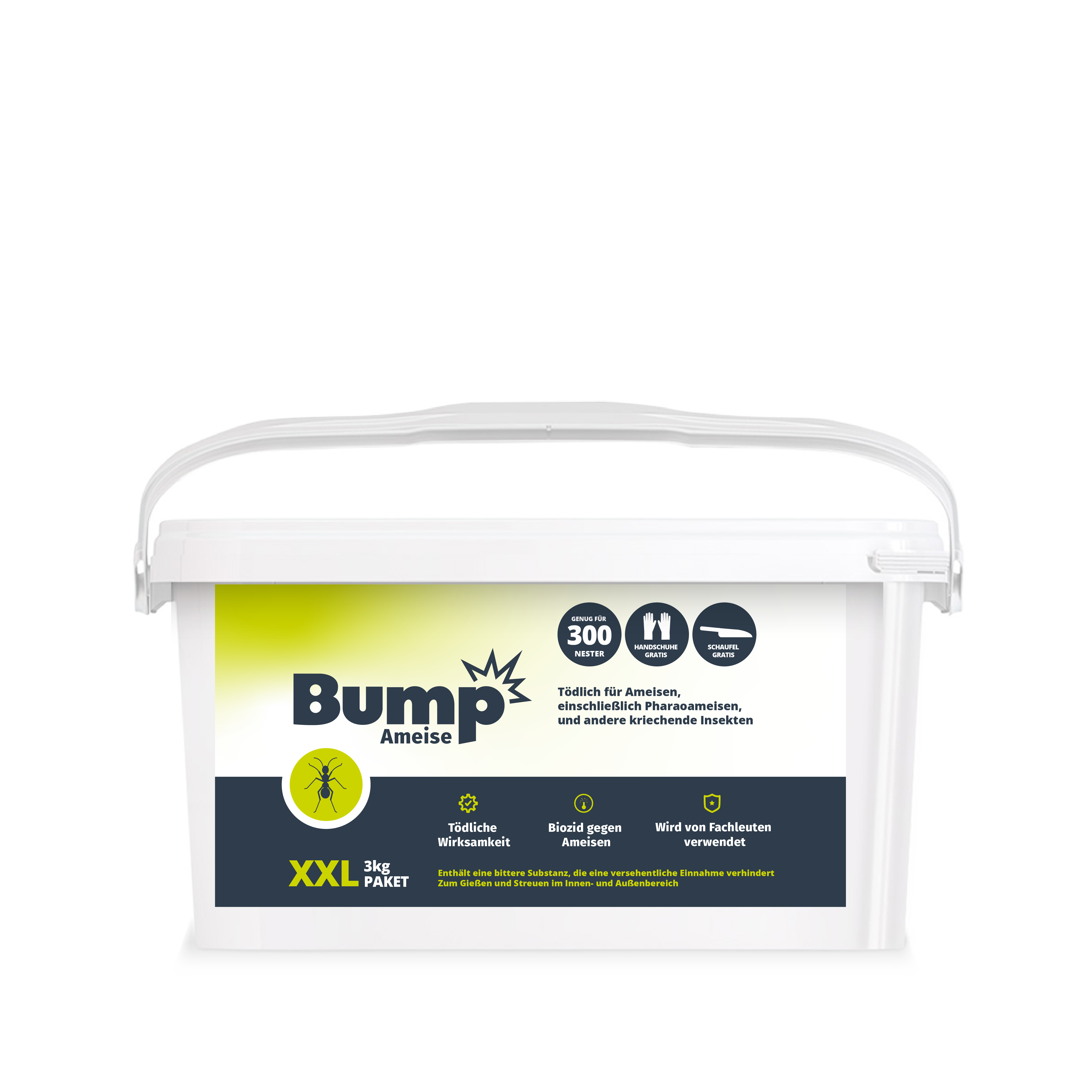 BUMP AMEISE Granulat Proszek środek na mrówki faraona preparat trutka 3kg